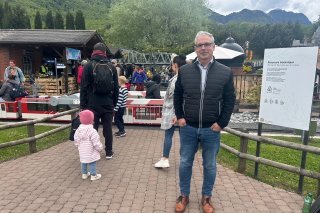 Patrice Tamborini a choisi de rencontrer Rhône FM au Swiss Vapeur Parc.